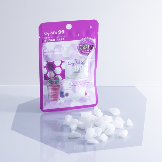Crystalx99 - Shaved ice Grape - 10個セット