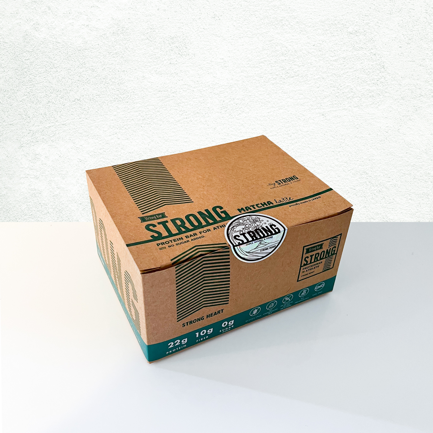 NEW ストロングバー 抹茶ラテ 12本セット