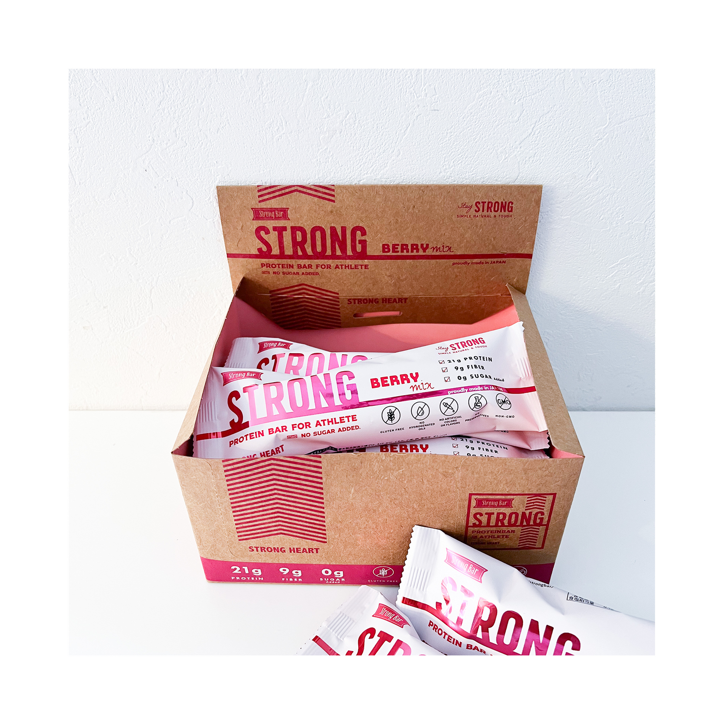 NEW ストロングバー ベリーミックス 12本セット