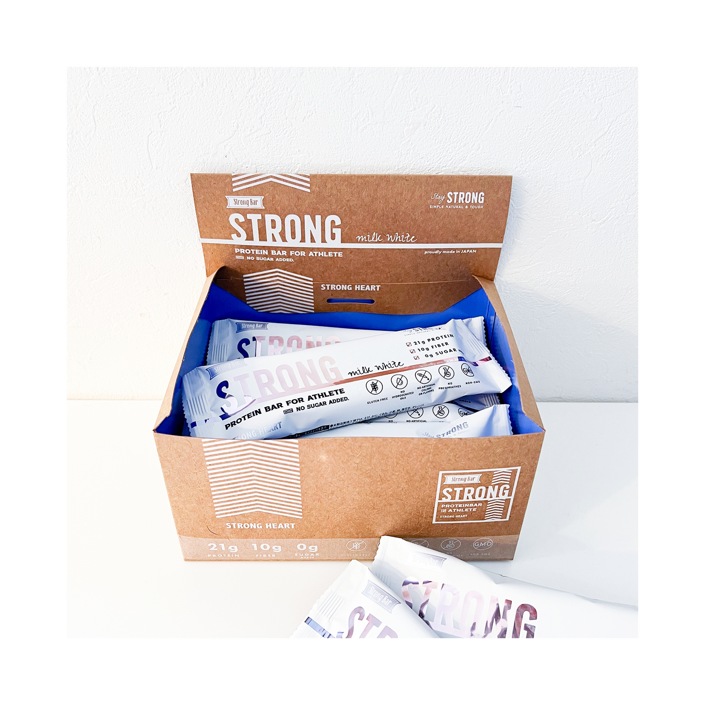 Strong Bar Coconut Milk 12-pieces