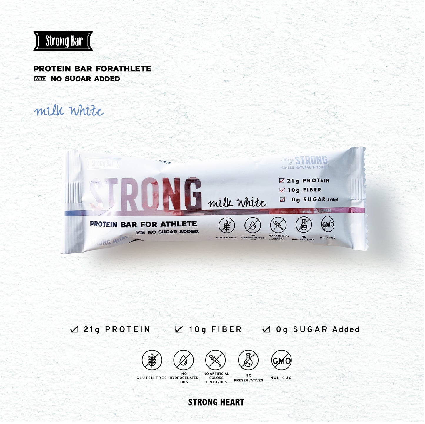 Strong Bar Coconut Milk 12-pieces